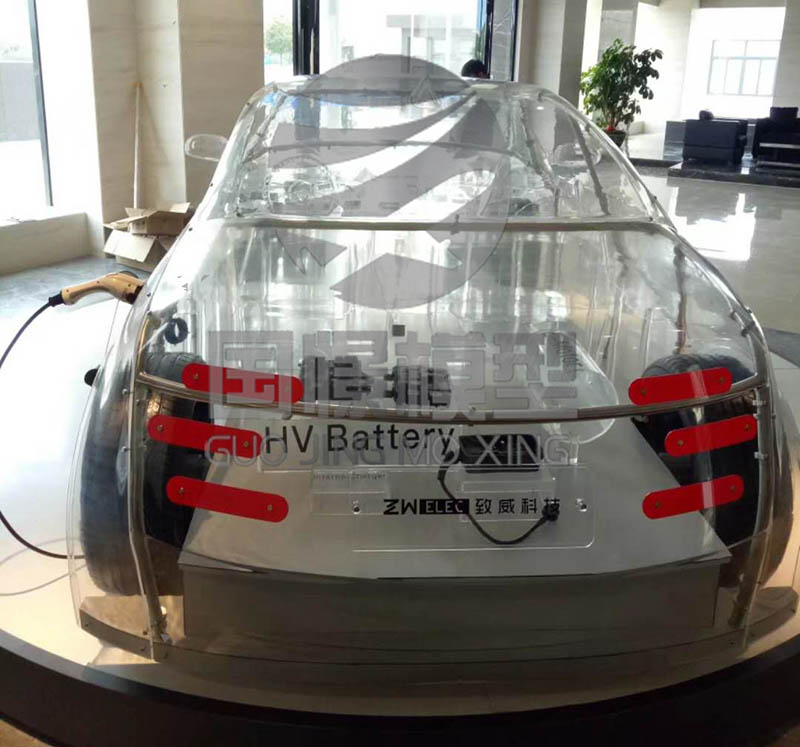 聊城透明车模型